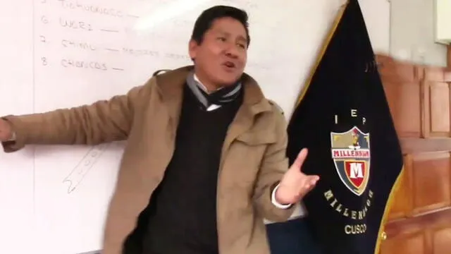 Cusco: docente de academia enseña a sus alumnos al ritmo de sayas [VIDEO]