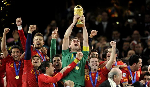 Campeones con España en 2010 recuerdan el mayor logro su historia [FOTOS]