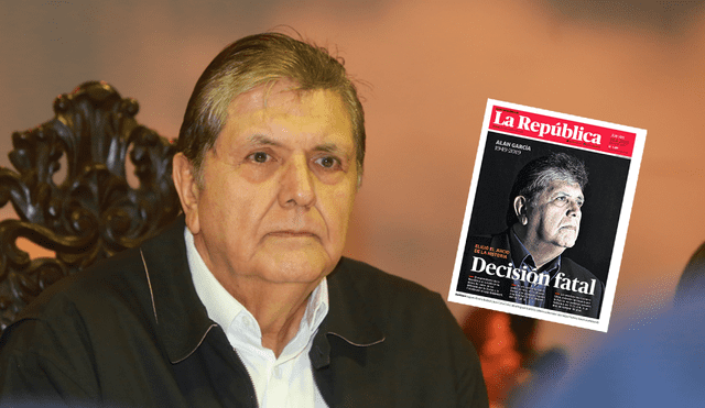 Difunden falsa portada sobre fallecimiento de Alan García 