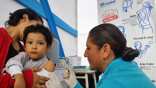 Campaña de vacunación contra la influenza en Lima