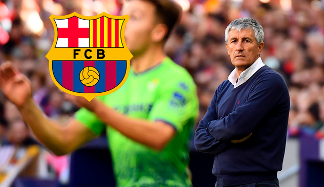 Quique Setién (61 años) sustituirá a Ernesto Valverde en el banquillo del FC Barcelona por las próximas dos temporadas.