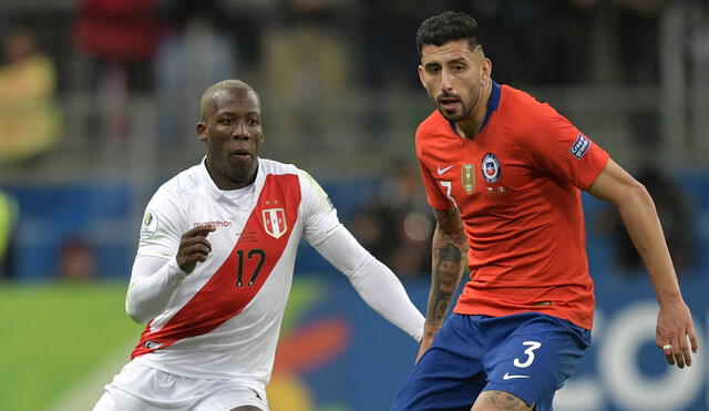 Perú y Chile se enfrentan el 13 de noviembre en la fecha 3 de las Eliminatorias a Qatar 2022. Foto: AFP