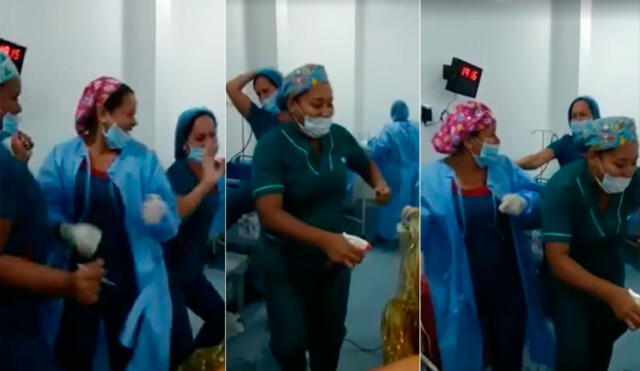 YouTube: enfermeras se grabaron bailando mientras se preparaban para riesgosa operación