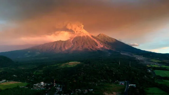 El Volcán de Fuego causó una tragedia en el año 2018. Foto: EFE.
