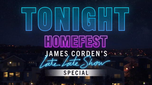 BTS en Homefest con James Corden.