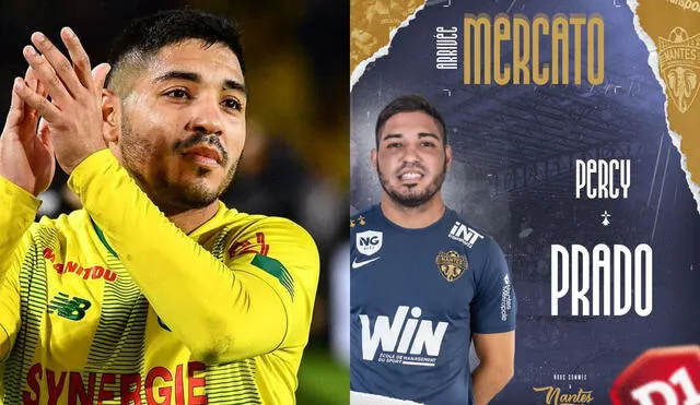 Percy Prado marcó a Mbappé en la Ligue 1 de la temporada 2019/20. Foto: Composición LR/Nantes/Nantes Metropole