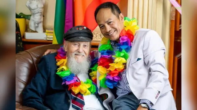 George Montague se casó con Somchai y luchan por los derechos de la comunidad LGTBI. Foto: Difusión