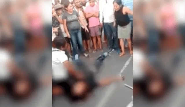 Camión mata a hombre en importante avenida de Chiclayo [VIDEO]