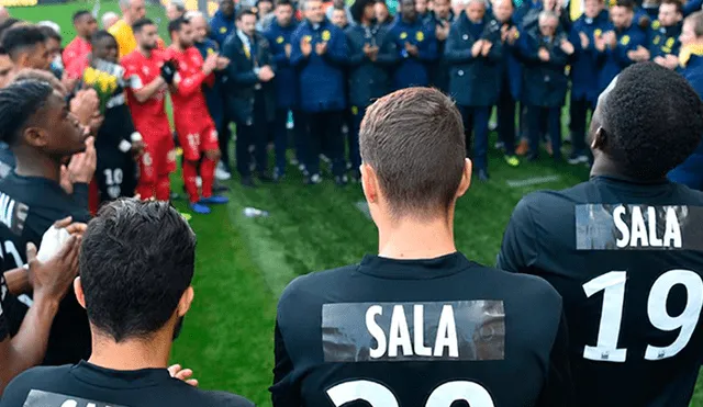 Nantes realizó último homenaje en memoria de Emiliano Sala [VIDEO]