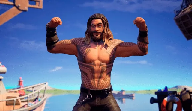 Podrás ganar la skin de Jason Momoa en Aquaman para siempre.