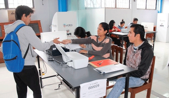 Más de un millón y medio de peruanos votarán por primera vez en las Elecciones Municipales