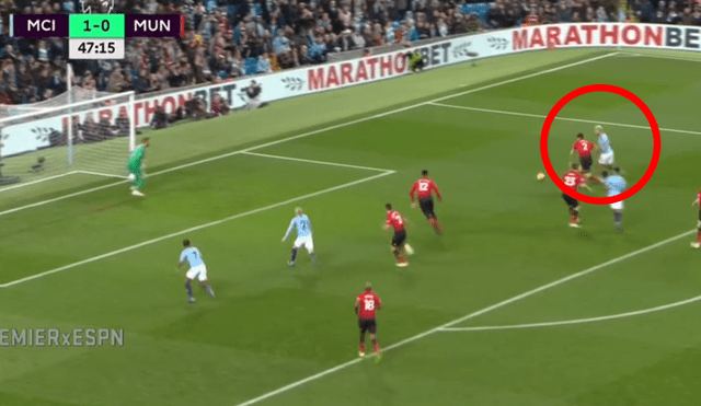 Manchester City vs Manchester United EN VIVO: Agüero dejó inmóvil a De Gea y marcó el 2-0 [VIDEO]