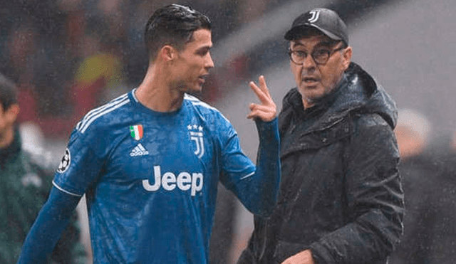 Cristiano Ronaldo fue reemplazado en partido de la Juventus contra el Lokomotiv y terminó enfadándose con el técnico 'bianconeri' Maurizio Sarri.