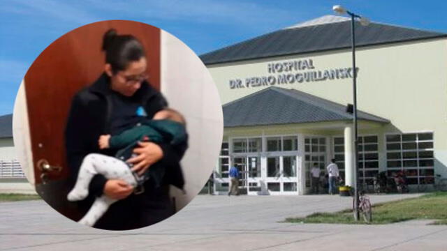Policía amamantó a bebé que fue rescatado de ritual donde era golpeado por su madre