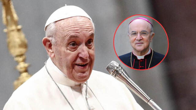 Por casos de abuso, Viganò vuelve a arremeter contra el papa Francisco