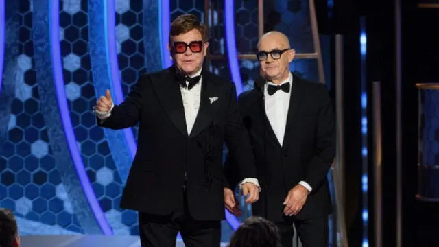 Golden Globe Awards: Elton John no ganaba un galardón desde 1995. Fuente: Efe