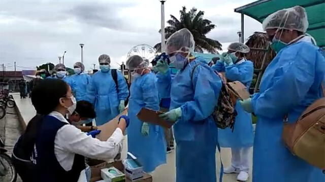 Iquitos: comando COVID-19 recorre ciudades en busca de posibles infectados [FOTOS]