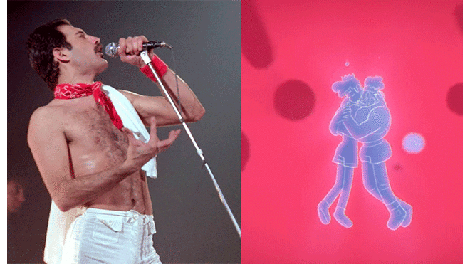 Freddie Mercury vence al Sida en corto animado hecho por sus 73 años [VIDEO]