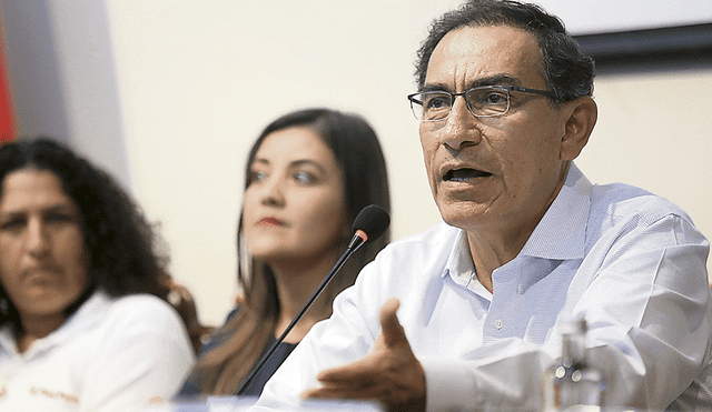 Vizcarra pide a las autoridades electas difundir el referéndum 