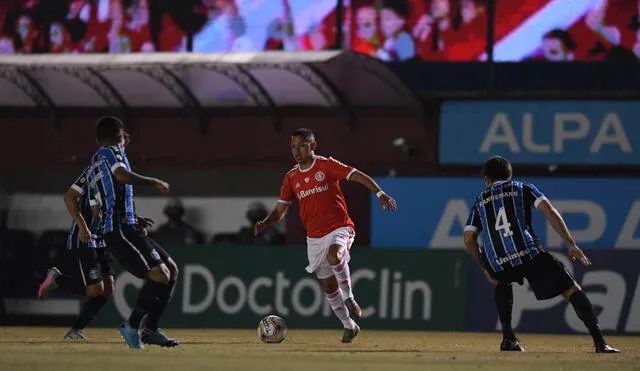 Inter vs. Gremio EN VIVO: juegan el clásico de Porto Alegre en el Campeonato Gaúcho. Foto: @SCInternacional