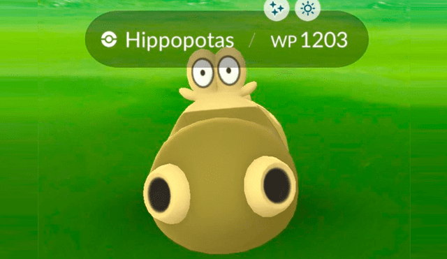 Hippopotas shiny debuta en Pokémon GO.