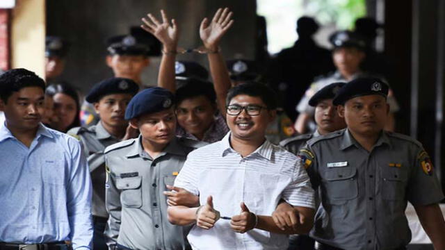 ONU exige a Birmania la liberación de dos periodistas de Reuters 