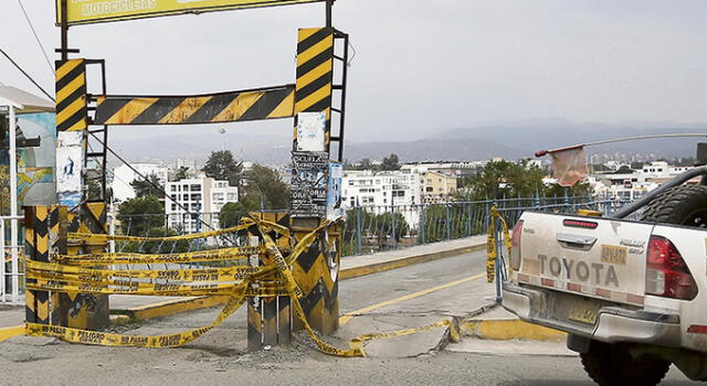 Arequipa: Evalúan convertir puente de Fierro en vía peatonal