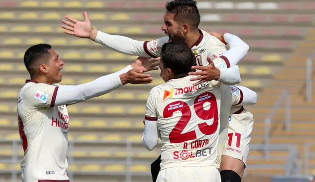 Universitario se coronó como el mejor equipo de la Fase 1 en el campeonato peruano. Foto: Liga 1