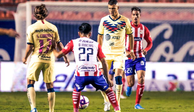 América contra San Luis por la Liga MX. (Créditos: Twitter)