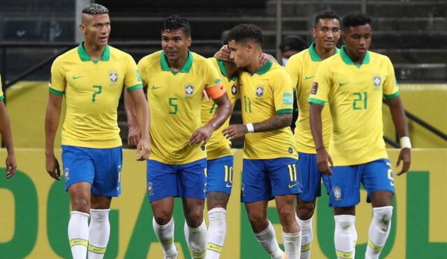 Brasil enviará lo mejor de su plantel para enfrentar a Perú. Foto: EFE