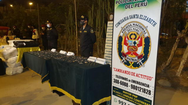 San Juan de Lurigancho operativo policia drogas armas
