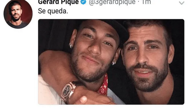 “Se queda”: Neymar volvió a Barcelona, se juntó con Piqué y recrearon esta recordada foto