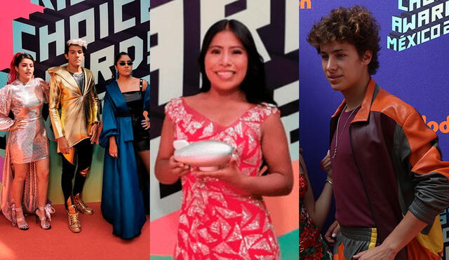 Muchas personalidades mexicanas desfilaron en la alfombra naranja de los Kid’s Choice Awards México 2019