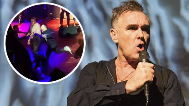 Viral en YouTube: Morrissey fue agredido en pleno concierto de San Diego [VIDEO]