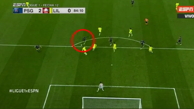 PSG vs Lille: Neymar se creó el espacio y sacó el zapatazo para el 2-0 [VIDEO]