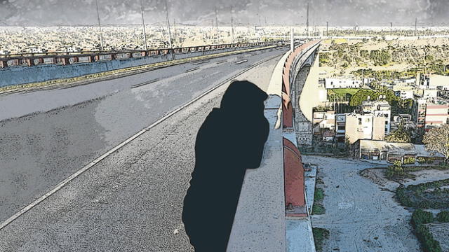  Chilina, el puente de los suicidios en Arequipa