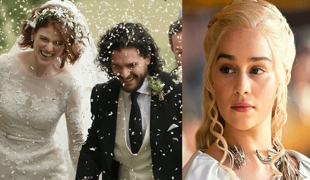 ¿Emilia Clarke asistió a la boda de Kit Harington y Rose Leslie? [VIDEO]