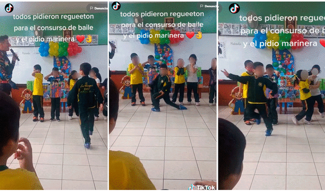 El niño demostró su gran talento para bailar marinera norteña. Foto: composición LR/captura de TikTok/@Eventosdj3
