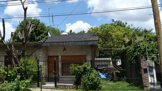 La casa de Ituzaingó donde se registró el feminicidio. Fuente: Clarín.