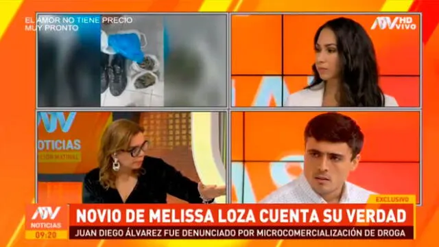 Juan Diego Álvarez sobre mamá de Melissa Loza: “Me da pena la señora Guadalupe”