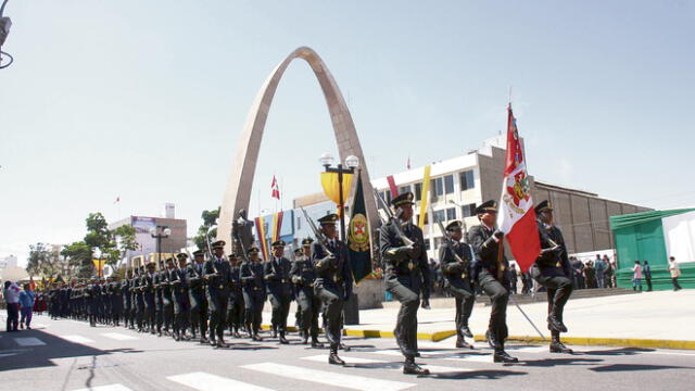 Tacna contará con 1,650 policías desde mañana  por nuevos ingresos
