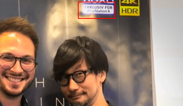 Kojima y Death Stranding lo hacen de nuevo. Etiqueta de “Solo en PlayStation” volvió en material promocional de la Gamescom 2019. ¿Será exclusivo de PS4?