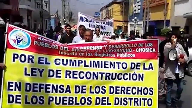 Chosica: dirigentes vecinales convocan a una asamblea para coordinar próxima marcha 