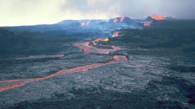 Volcán Mauna Loa, en Hawái. Foto: United States Geological Survey