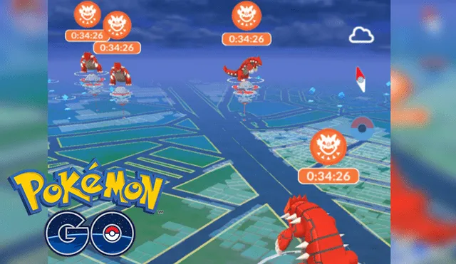 Se reporta el evento Hora Legendaria con Groudon en Pokémon GO