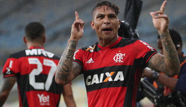 Paolo Guerrero marcó el gol 200 de Flamengo en su historia en la Libertadores [VIDEO]