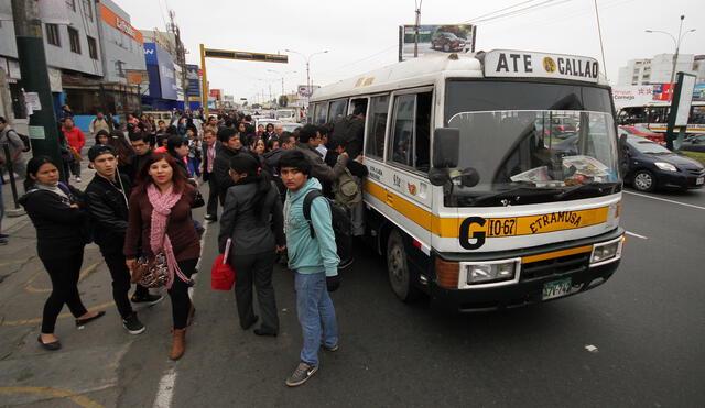 Transportistas amenazan acatar mañana un paro en Lima y Callao