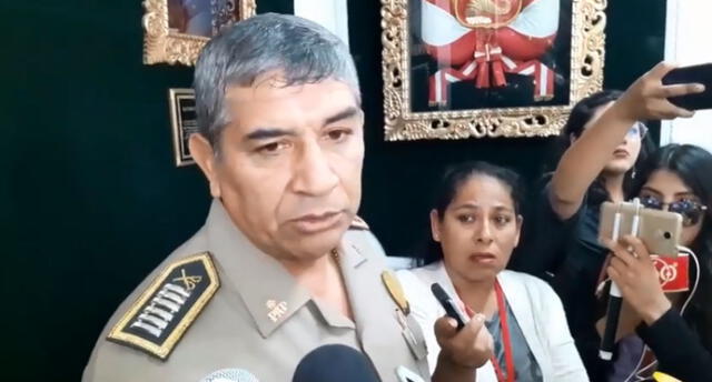 El jefe de la IX Macro Región Policial Arequipa dio declaraciones sobre caso de suboficial.