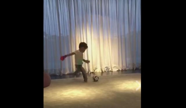Facebook: Hijo de Luis Suárez sorprende con sus habilidades para dominar el balón | VIDEO
