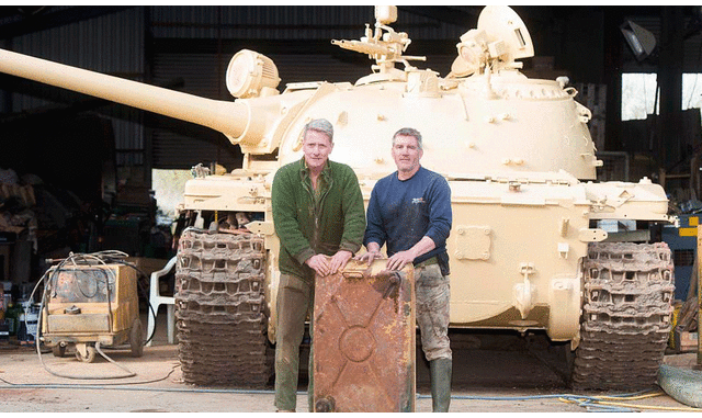Reino Unido: Encuentra más de US$ 2,5 millones en un tanque de guerra soviético